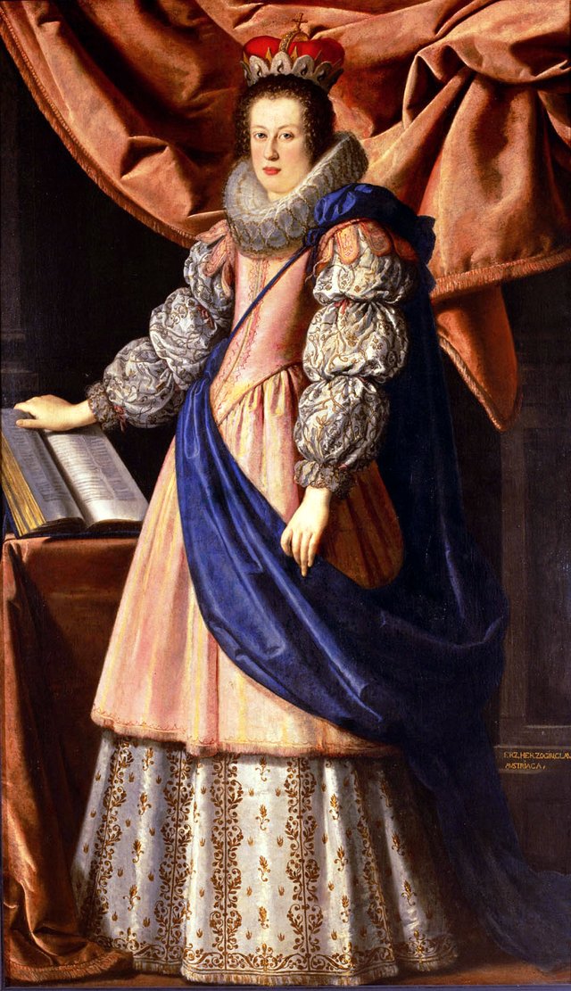 Portrait of Claudia de' Medici by Lorenzo Lippi