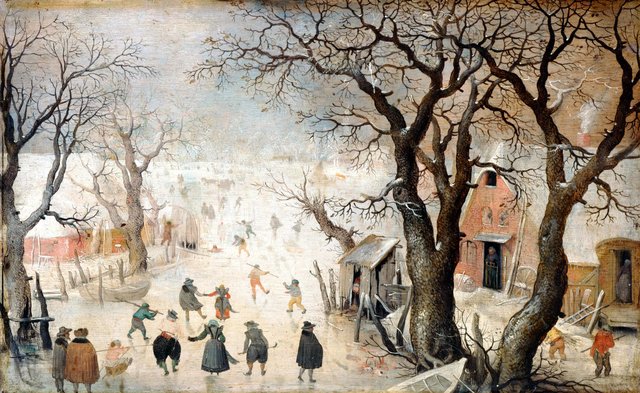 Winter Landscape by Hendrick Avercamp