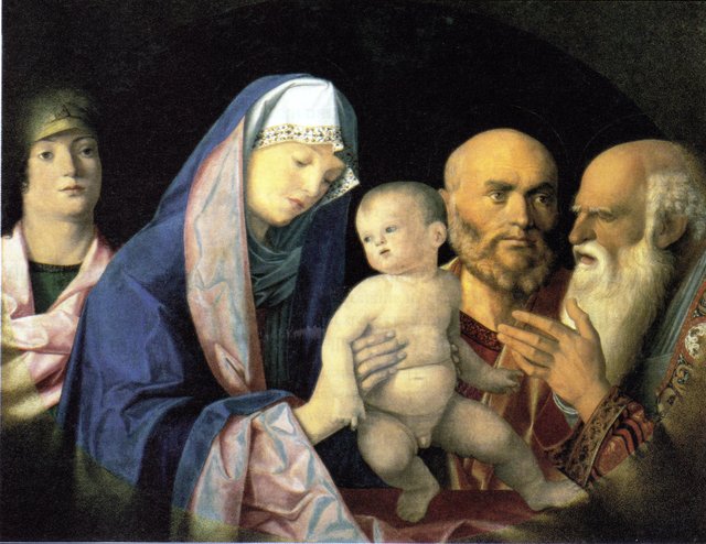 Presentation of Jesus by Giovanni Bellini
