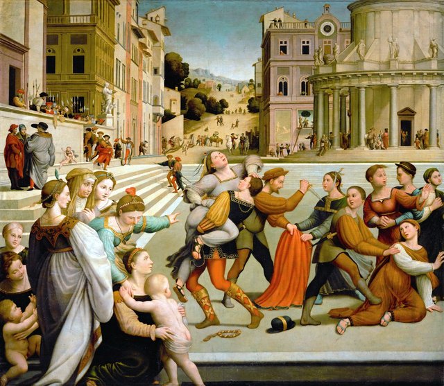 Rape of Dinah by Giuliano Bugiardini