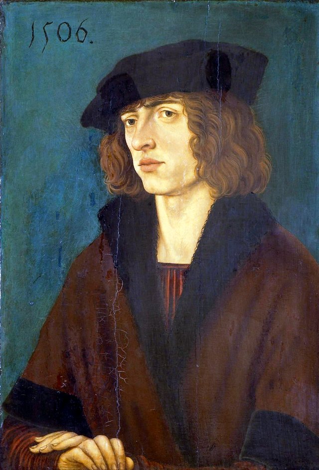 Portrait of a young Man by Hans Burgkmair the Elder