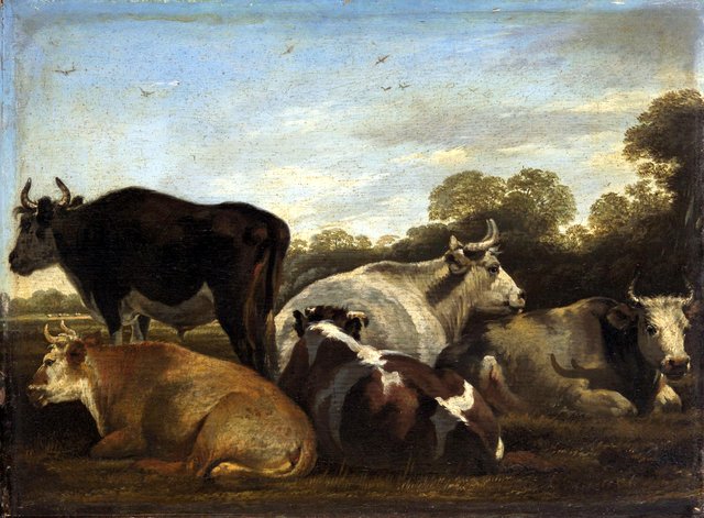 Kühe by Cornelis Saftleven