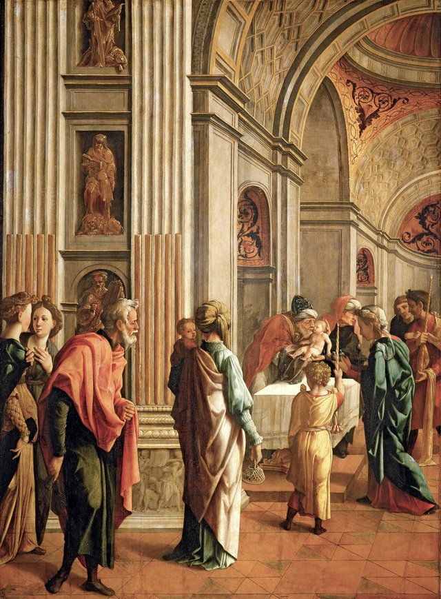 Presentation of Jesus in the Temple by Jan van Scorel