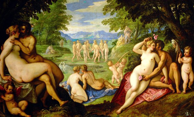 Mutual love (Golden Age) by Paolo Fiammingo
