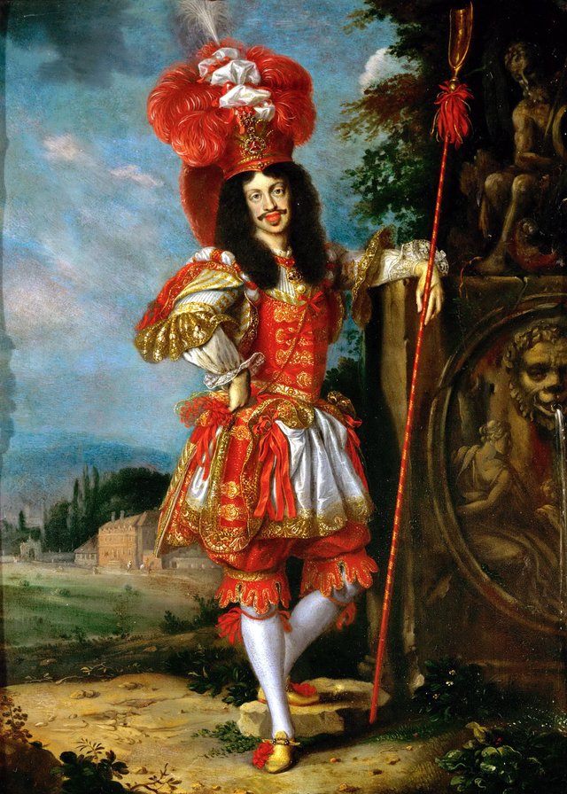 Leopold I as Acis in the play "La Galatea" by Jan Thomas van Ieperen