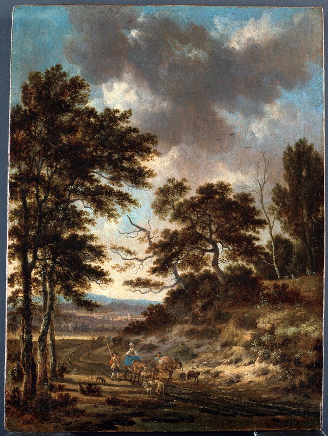 Evening Landscape by Jan Wijnants