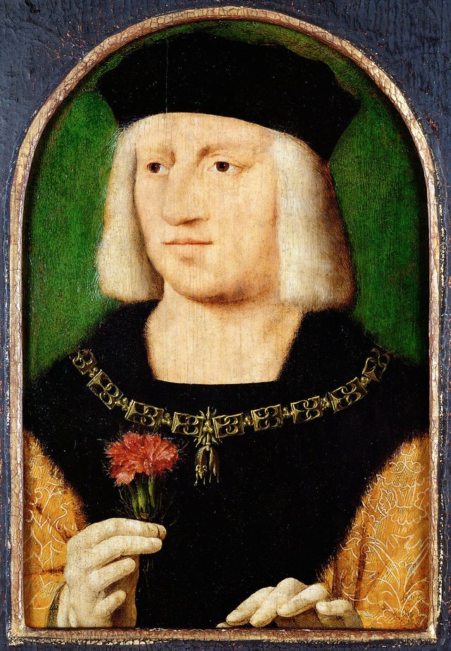 Emperor Maximilian I. (1459-1519) by Joos van Cleve