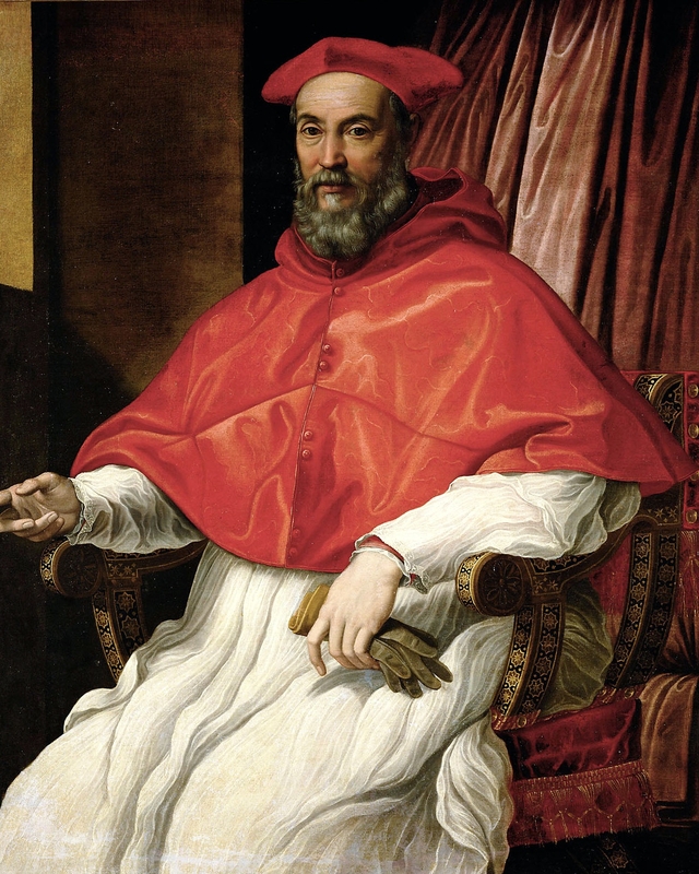 Bildnis eines Kardinals by Jacopino del Conte