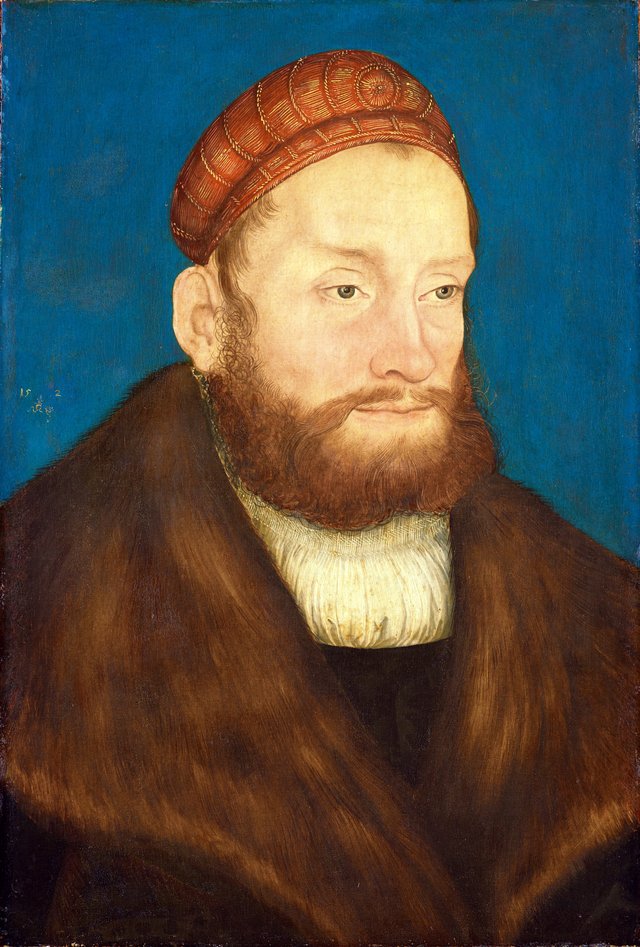 Portrait Margrave Casimir of Brandenburg-Kulmbach by Lucas Cranach the Elder