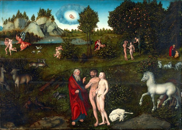 Paradise by Lucas Cranach the Elder