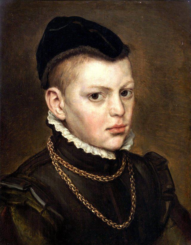 Head of a Boy by Frans Floris