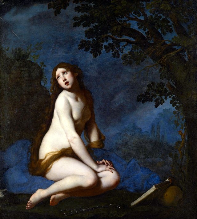 Penitent Magdalena by Francesco Furini