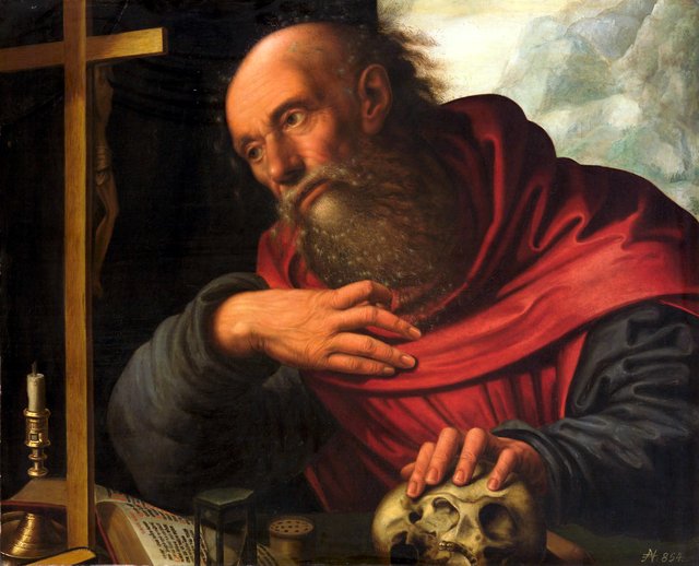 St. Jerome by Jan Sanders van Hemessen