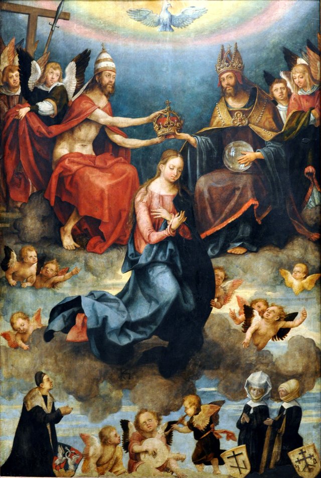 Coronation of the Virgin by Hans von Kulmbach