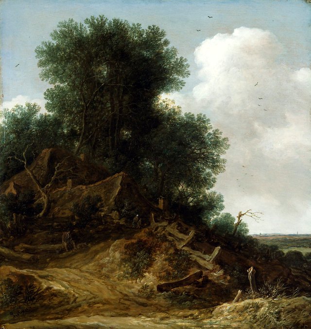Baumreiche Dünenlandschaft by Pieter de Molijn
