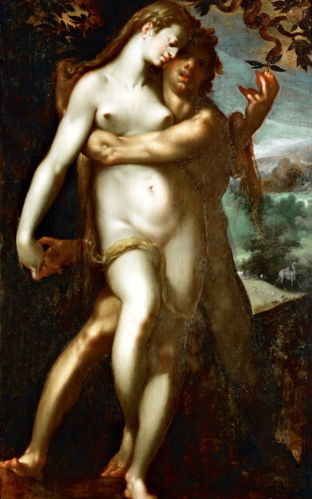 Fall of Man by Bartholomeus Spranger