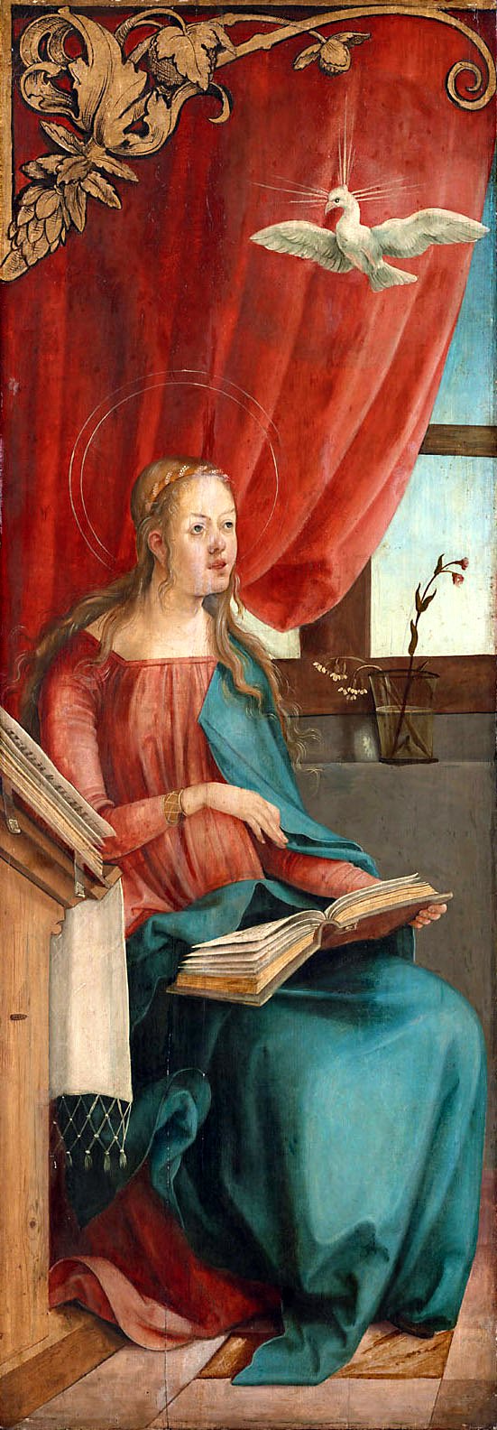Verkündigung Mariae: Maria by Hans von Kulmbach