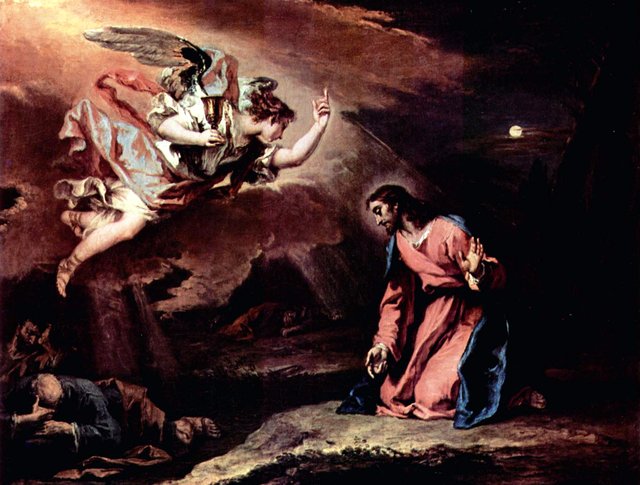 Christus am Ölberg by Sebastiano Ricci
