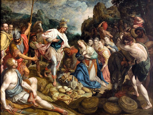 David and Abigail by Frans Pourbus the Elder