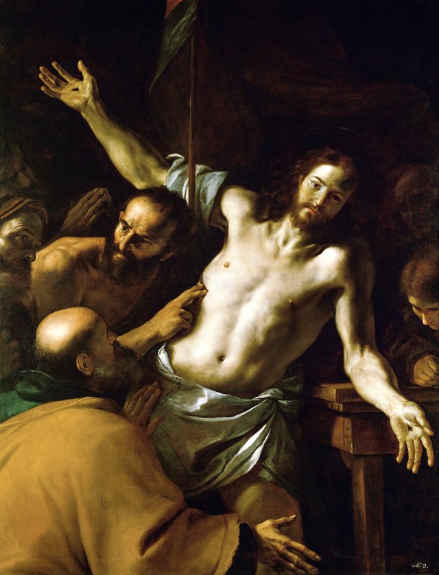 Doubting Thomas by Mattia Preti