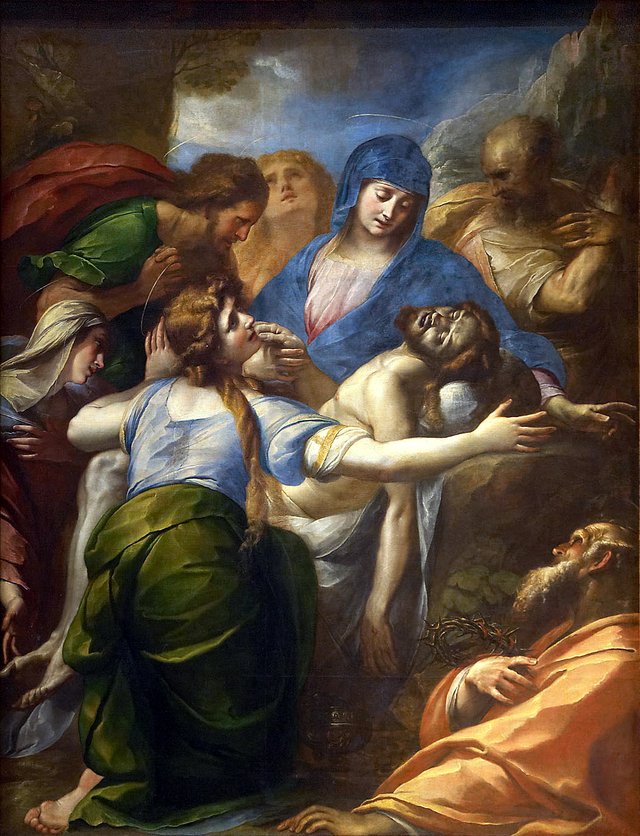 Lamentation of Christ by Giulio Cesare Procaccini