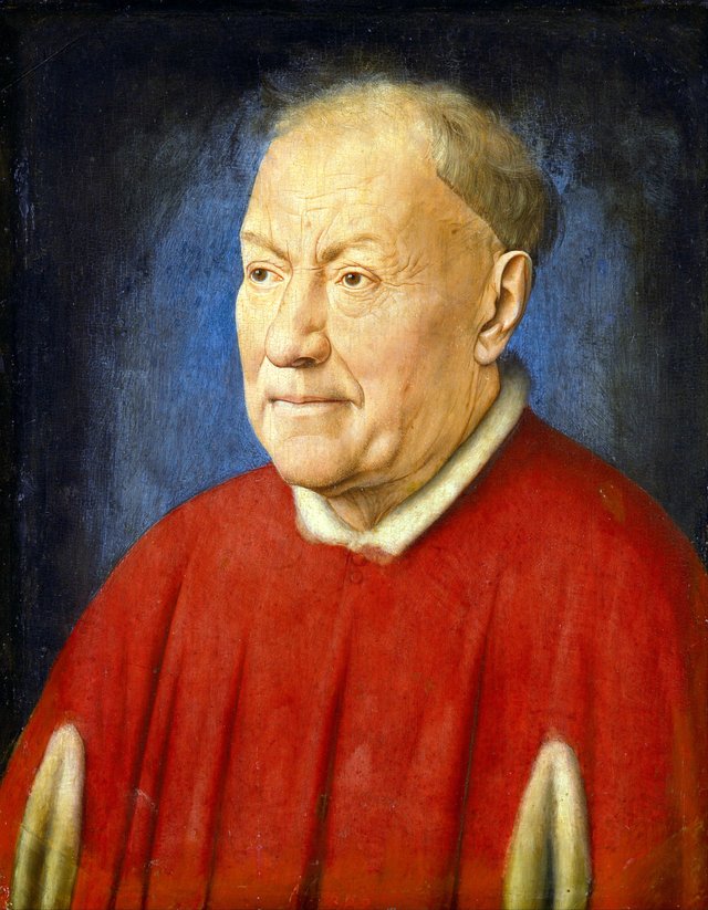Portrait of Cardinal Niccolò Albergati by Jan van Eyck