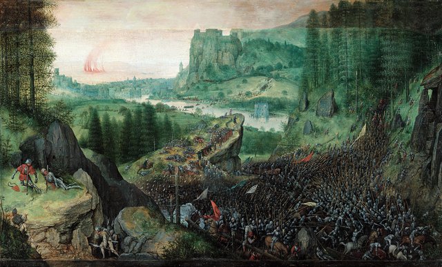 The Suicide of Saul by Pieter Brueghel the Elder