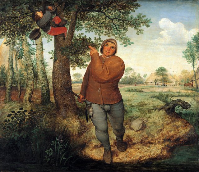 The Peasant and the Nest Robber by Pieter Brueghel the Elder