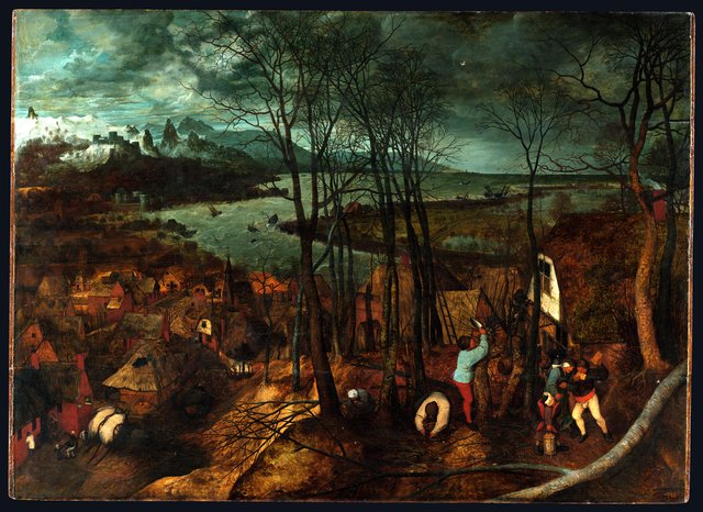 The Gloomy Day by Pieter Brueghel the Elder