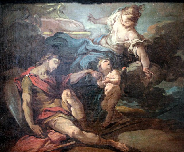 Venus and Adonis by Charles-André van Loo