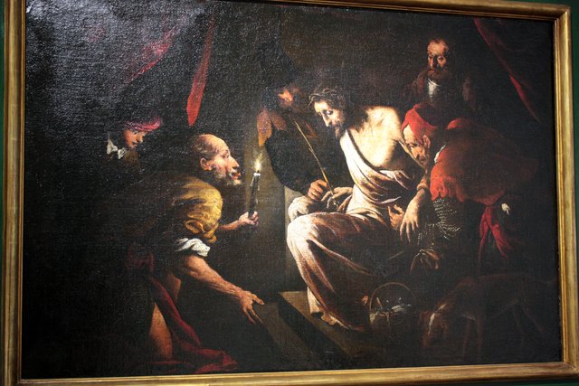Christ in the Praetorium by Pietro della Vecchia