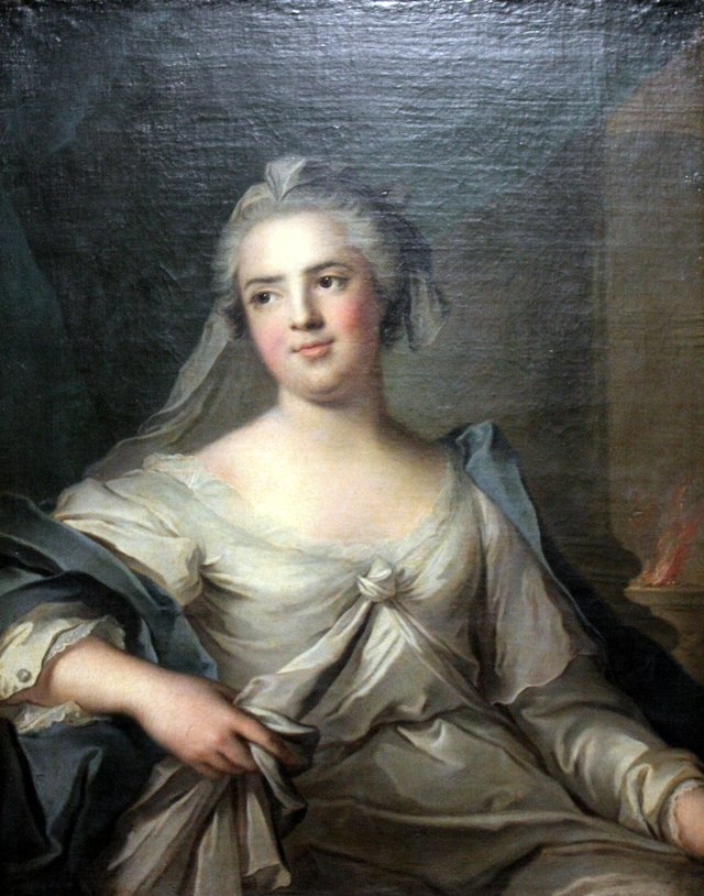 Portrait de Mme Henriette en Vestale by Jean-Marc Nattier