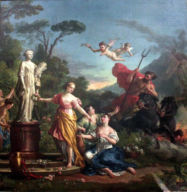 Die Erweckung von Proserpina by Joseph-Marie Vien