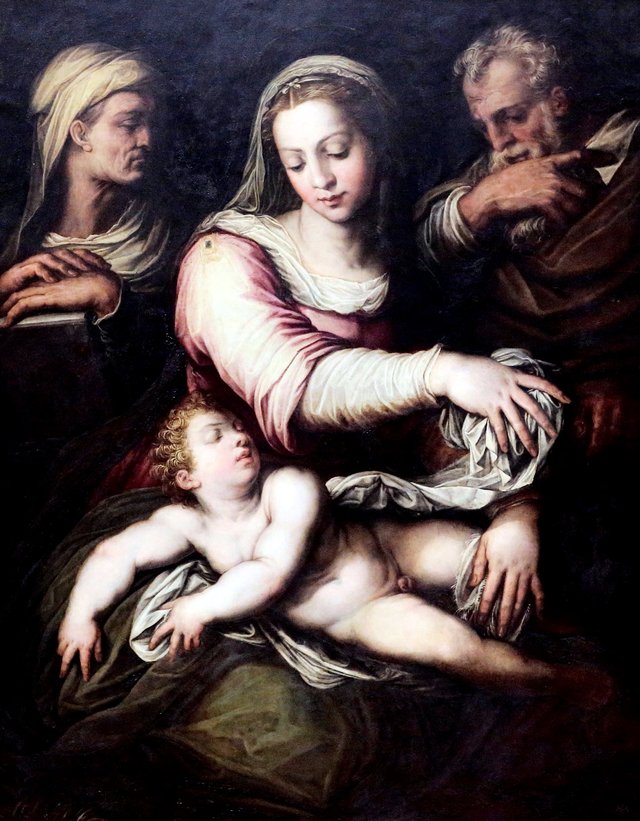 Heilige Familie by Giorgio Vasari