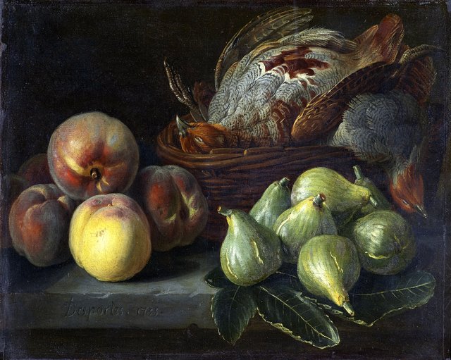 Nature morte aux figues by Alexandre-François Desportes
