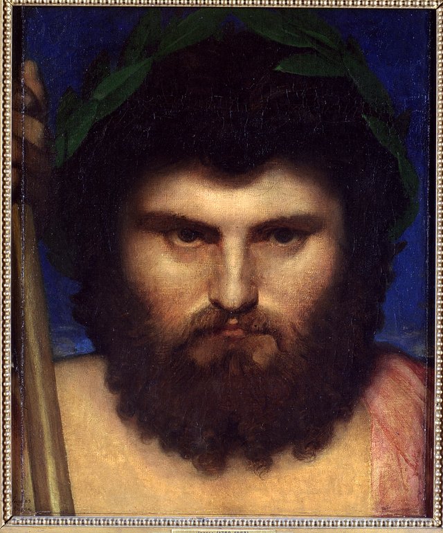 Tête de Jupiter by Jean-Auguste-Dominique Ingres