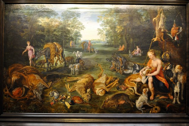 Diana at the Hunt by Hendrick van Balen the Elder