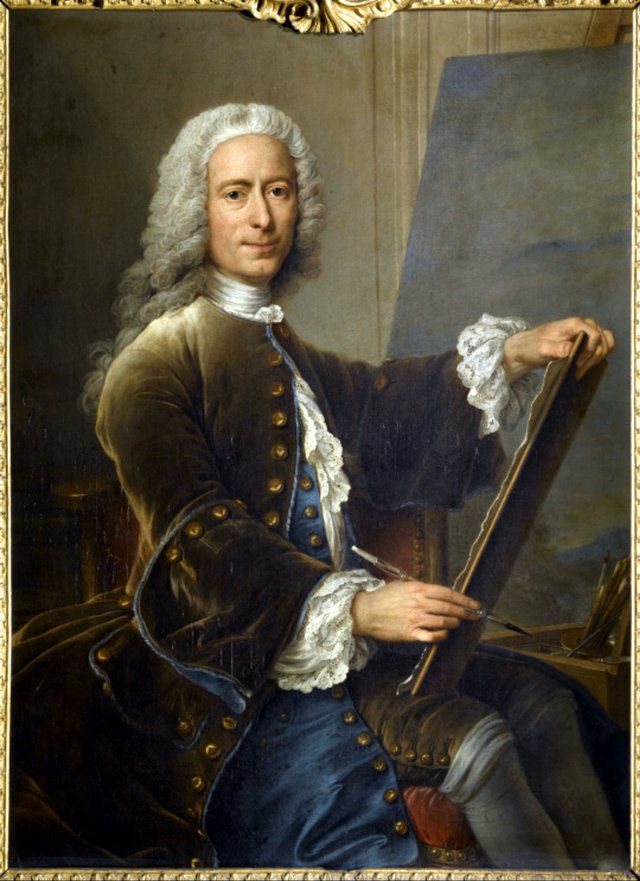 Self-portrait by Charles-Antoine Coypel