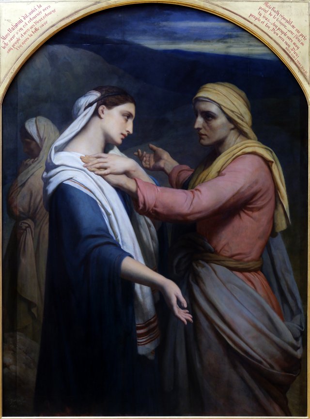Ruth et Noemi, 1855 by Ary Scheffer