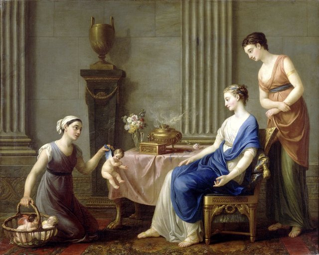 The Cupid Seller by Joseph-Marie Vien