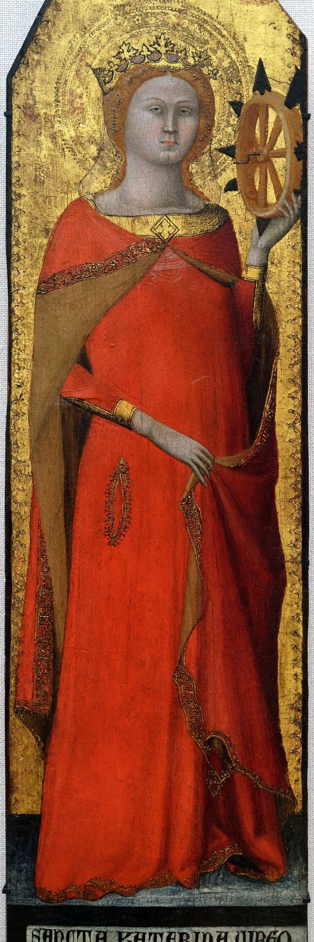 Sainte Catherine d'Alexandrie by Matteo Giovanetti