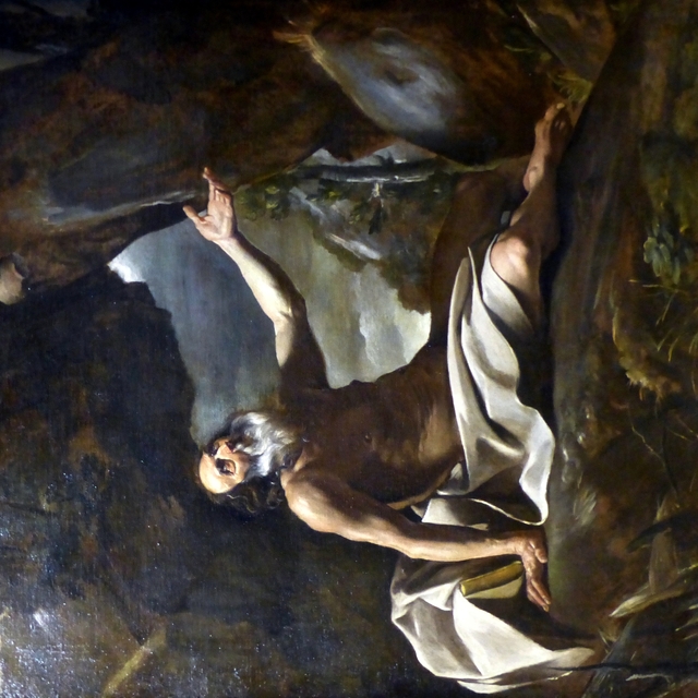 Elijah and the Raven by Giovanni Lanfranco