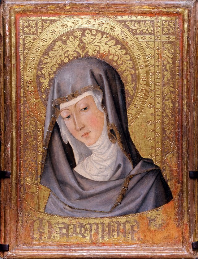 Vierge en buste, dite véronique de la Vierge by Juan Rexach