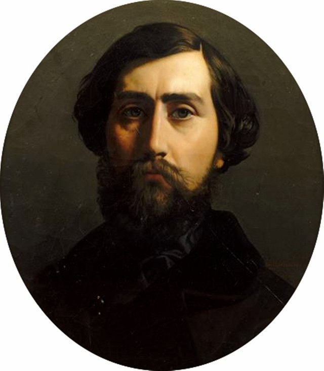 Portrait du Comte de Nieuwerkerke (1811-1892) by Henri Lehmann