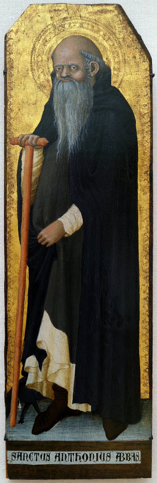 Saint Antoine abbé by Matteo Giovanetti