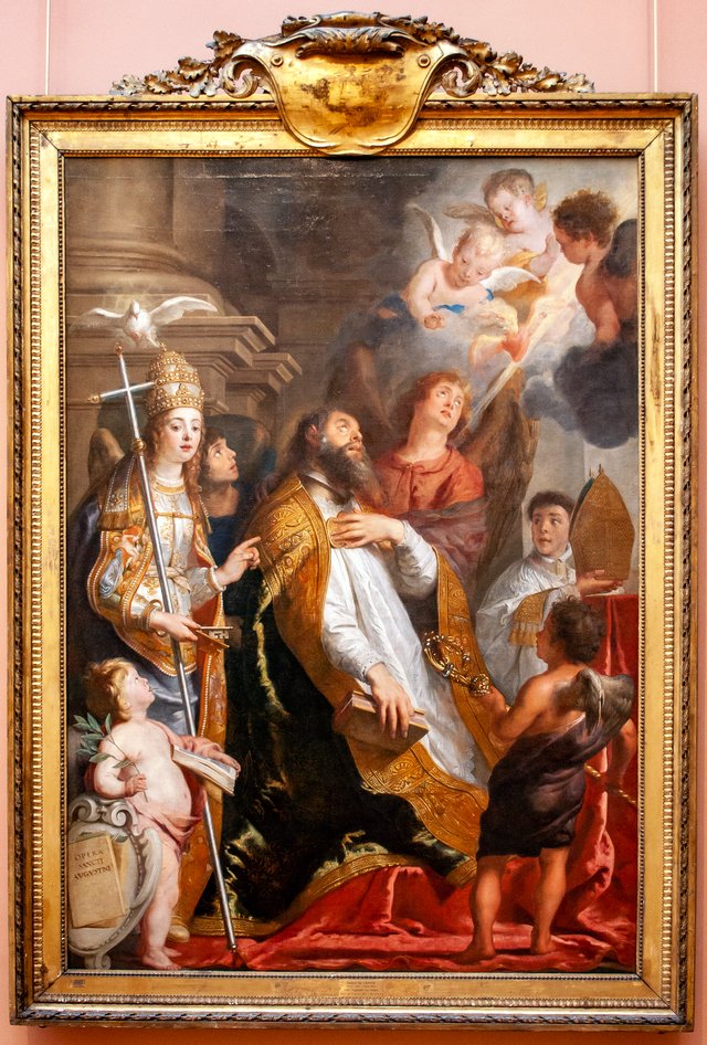 Saint Augustine in Ecstasy by Gaspar de Crayer