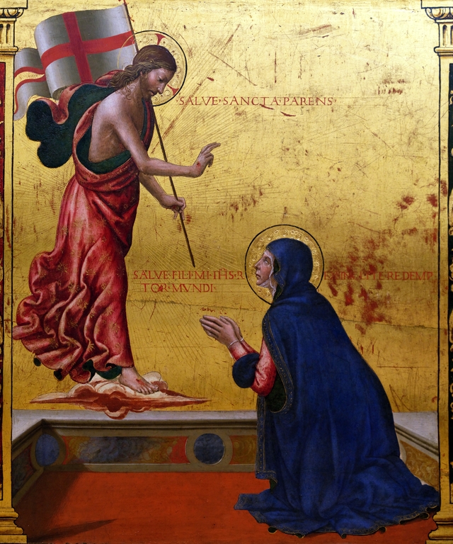L'Apparition du Christ à la Vierge by Domenico Ghirlandaio