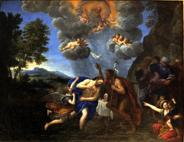 The Baptism of Christ by Francesco Albani