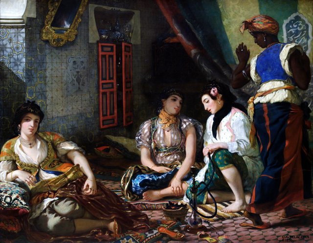 The Women of Algiers by Eugène Delacroix