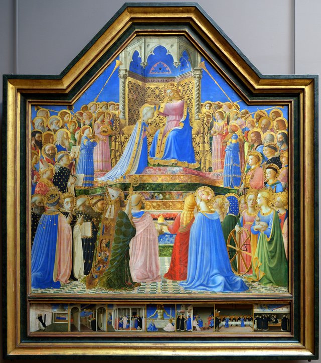 Coronation of the Virgin by Fra Angelico